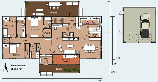 Desert Prism — 3BR Passive Solar Home